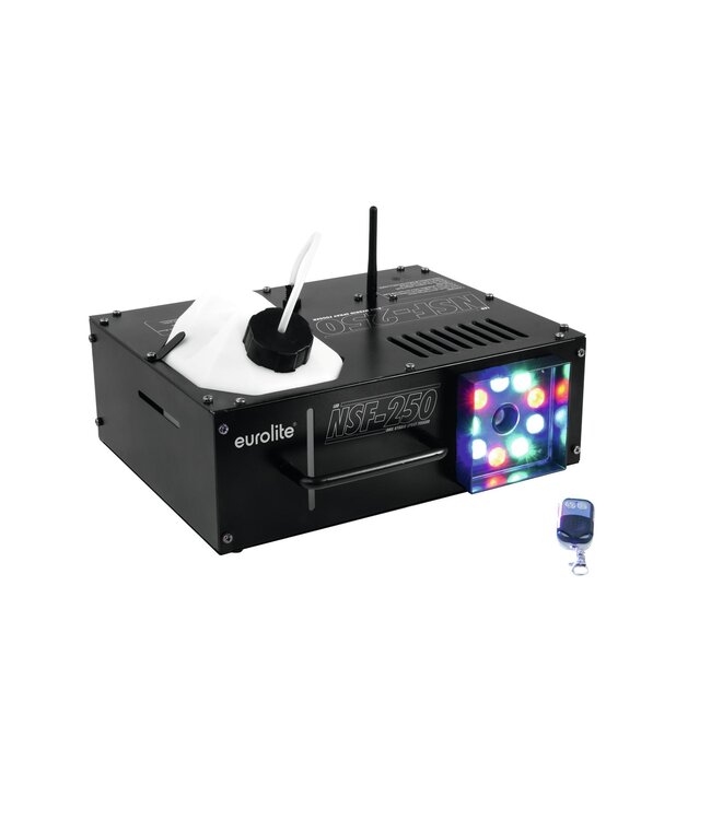 EUROLITE NSF-250 LED DMX Hybrid Spray Fogger rookmachine