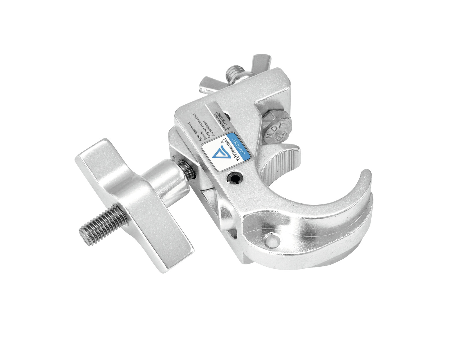 Eurolite EUROLITE TH35-75 Theatre Clamp silver