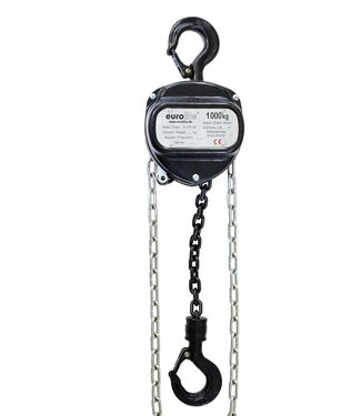 EUROLITE EUROLITE Chain Hoist 6M/1.0T black