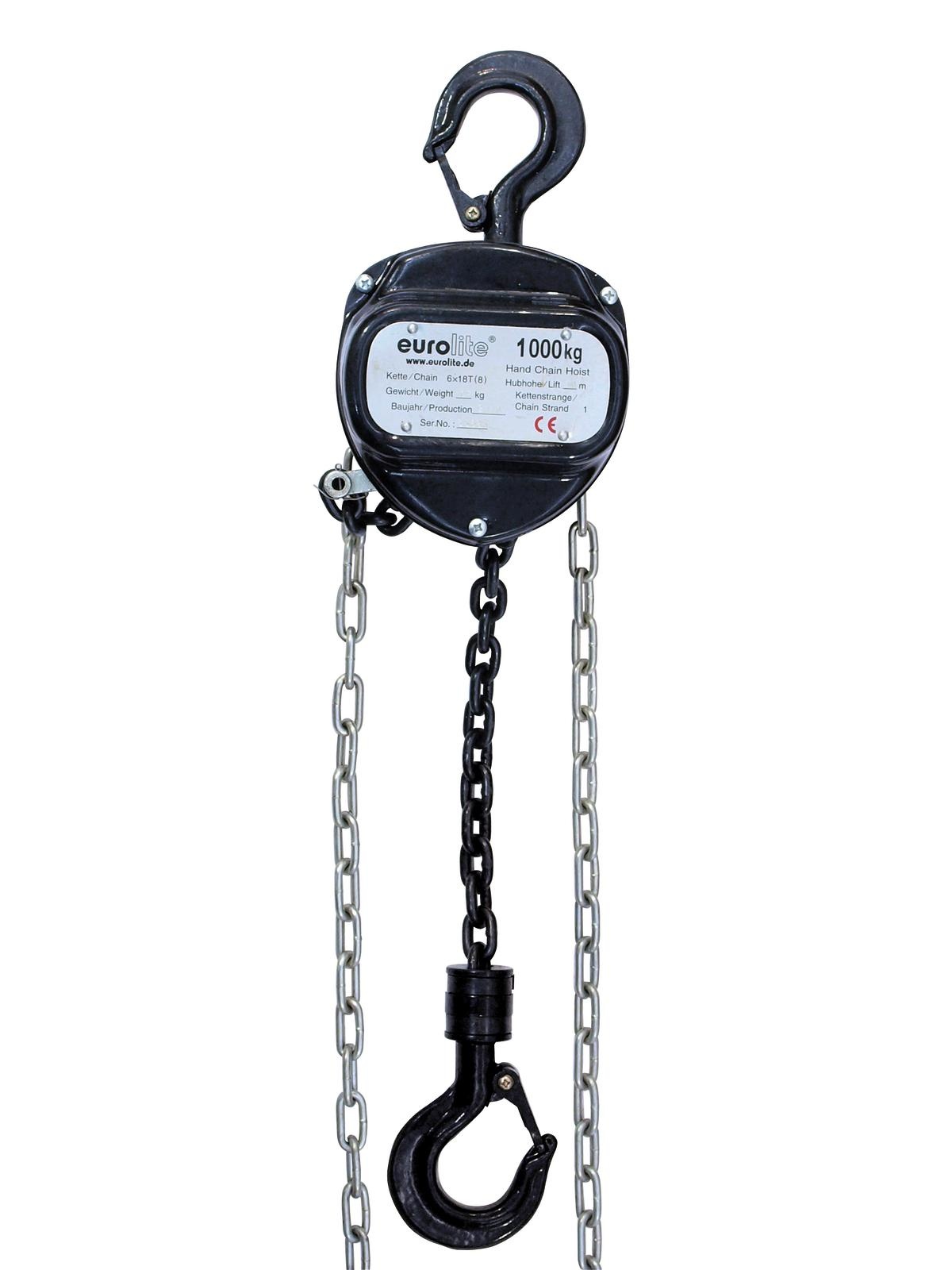 Eurolite EUROLITE Chain Hoist 10M/1.0T black