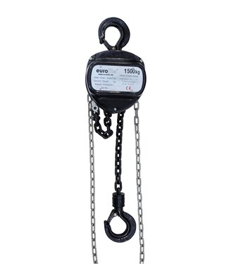 EUROLITE EUROLITE Chain Hoist 10M/1.5T black