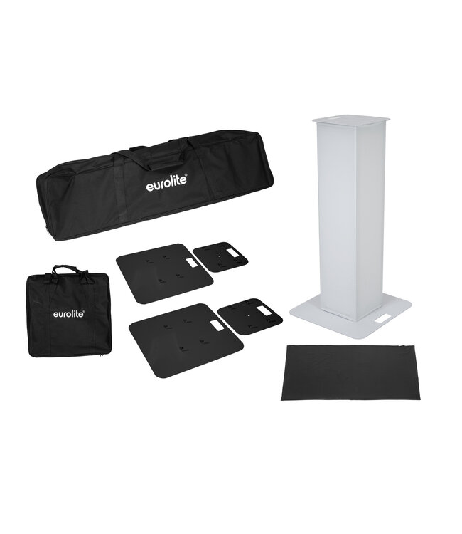 EUROLITE EUROLITE 2x Stage Stand 100cm incl. Cover and Bag, black