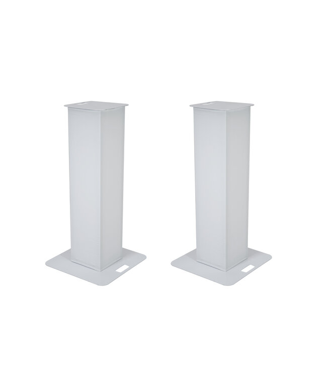 EUROLITE 2x Stage Stand 100cm incl. Cover and Bag, white