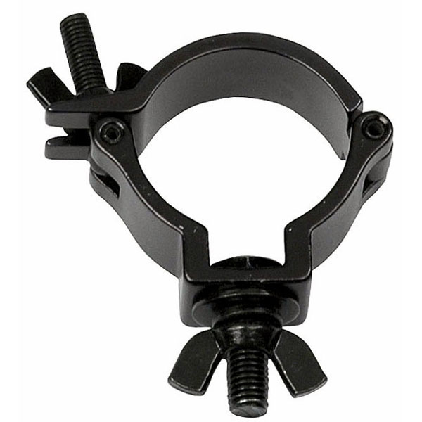 Showtec Showtec 50mm SlimLine Half Coupler 100 kg zwart