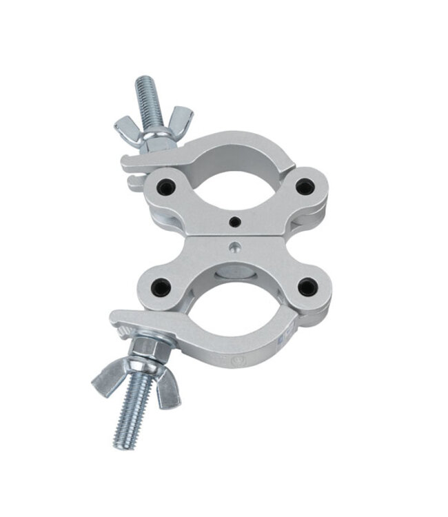 Showtec Showtec Swivel Coupler 300kg Zilver, Slimline voor 50 mm buis