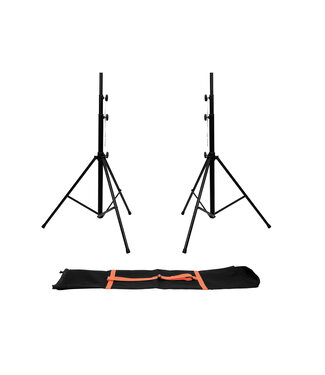 Eurolite Set 2x LS-1 EU Steel + Carrying bag