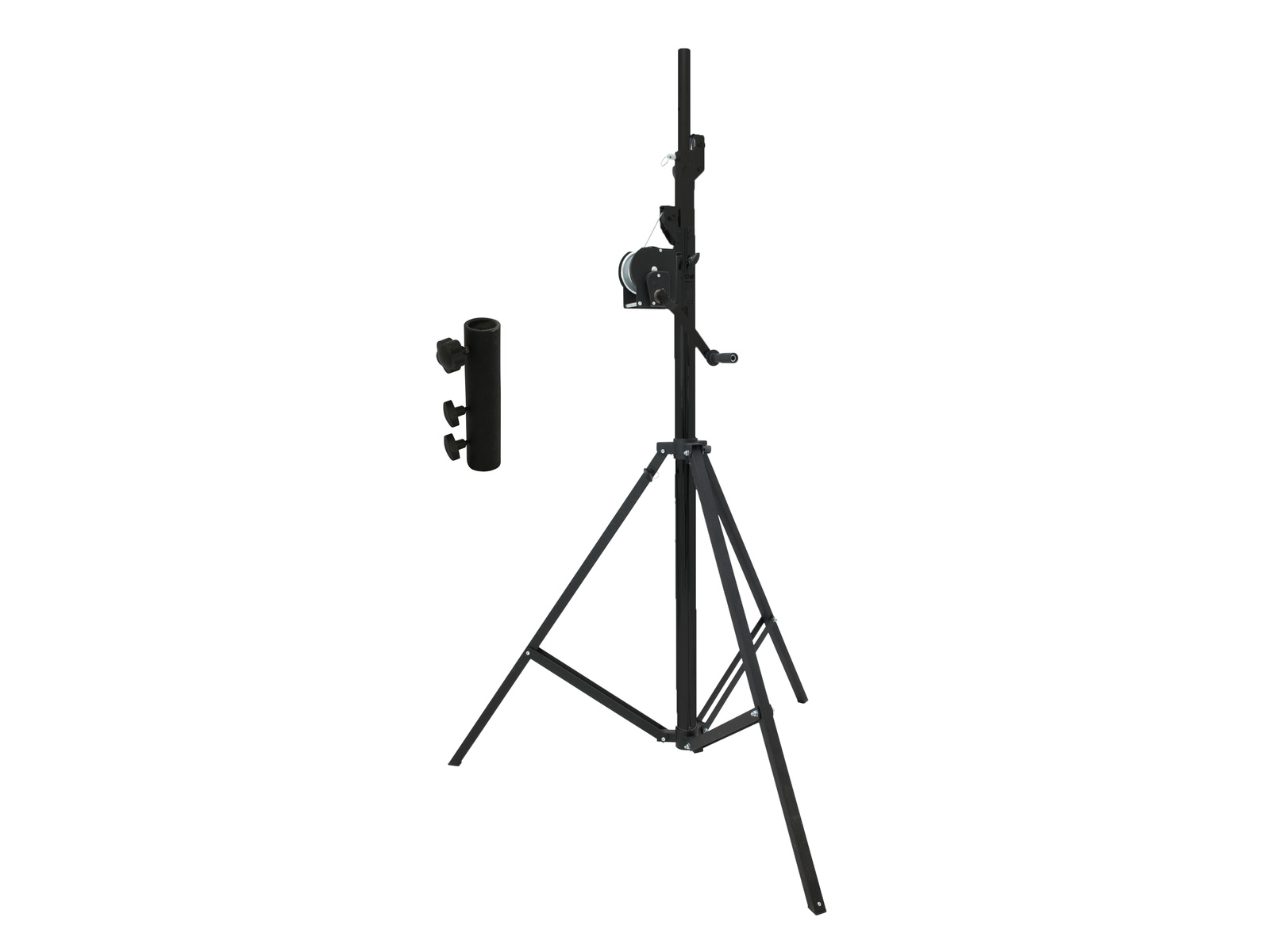 Eurolite EUROLITE Set STT-400/85 Winch stand TÜV/GS black + STV-3529 Adapter long