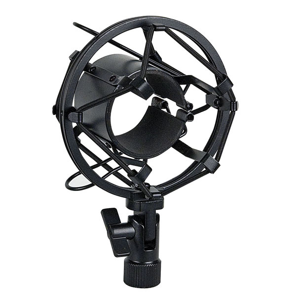 Showgear Showgear microfoon houder anti-shock 44-48mm zwart