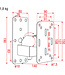 Showgear Compact Speaker wall bracket
