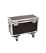 ROADINGER Flightcase 1x LED SL-350/SL-160 met wielen