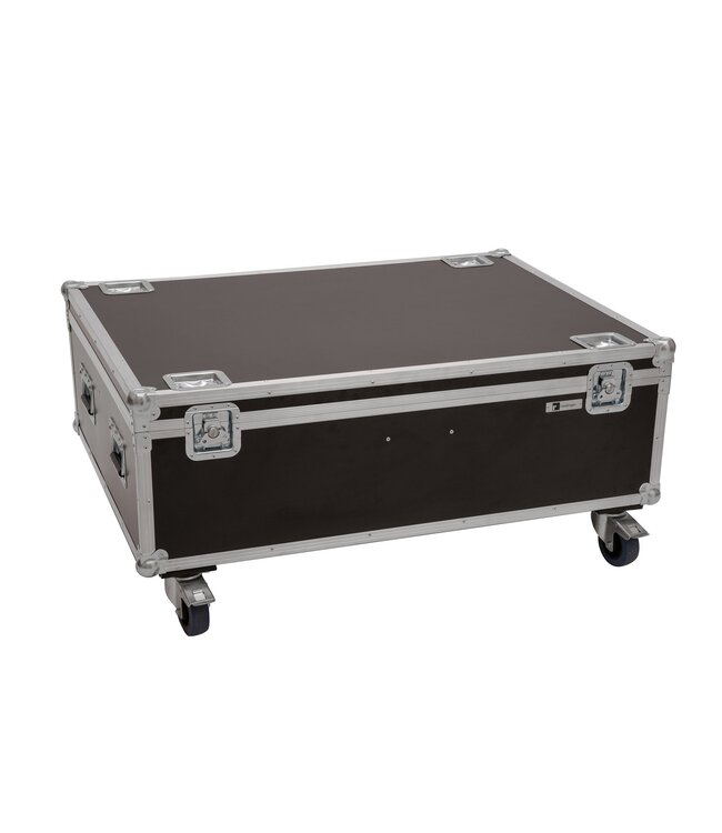 ROADINGER Flightcase 4x LED THA-150F TheaterSpot