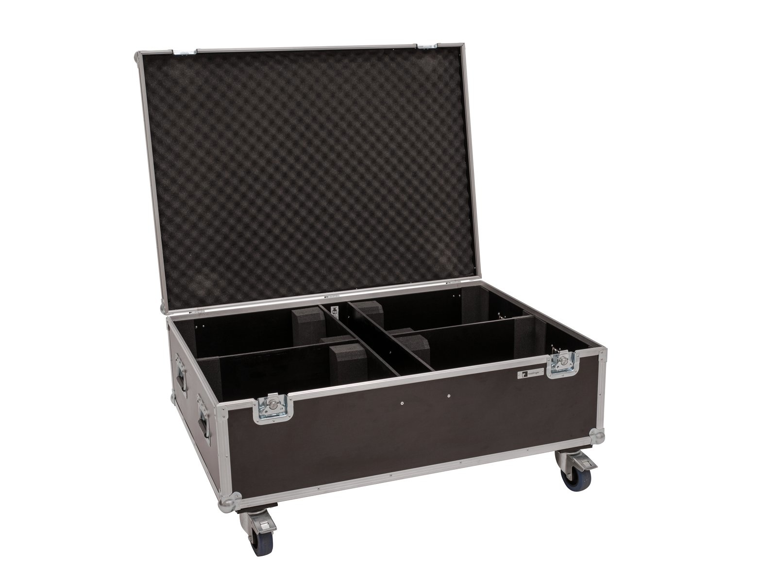 Roadinger ROADINGER Flightcase 4x LED THA-150F TheaterSpot