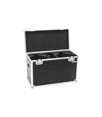 Roadinger ROADINGER Flightcase 2x LED THA-100F/THA-120PC