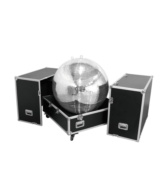 ROADINGER Flightcase spiegelbol 100cm