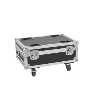 ROADINGER ROADINGER Flightcase 4x AKKU IP UP-4 Plus HCL Spot WDMX