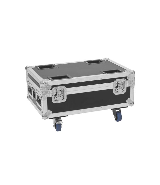 ROADINGER Flightcase 4x AKKU IP UP-4 Plus HCL Spot WDMX