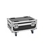 ROADINGER Flightcase 4x AKKU IP UP-4 Plus HCL Spot WDMX