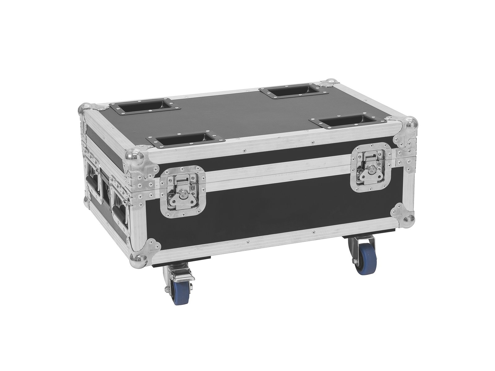 Roadinger ROADINGER Flightcase 4x AKKU IP UP-4 Plus HCL Spot WDMX