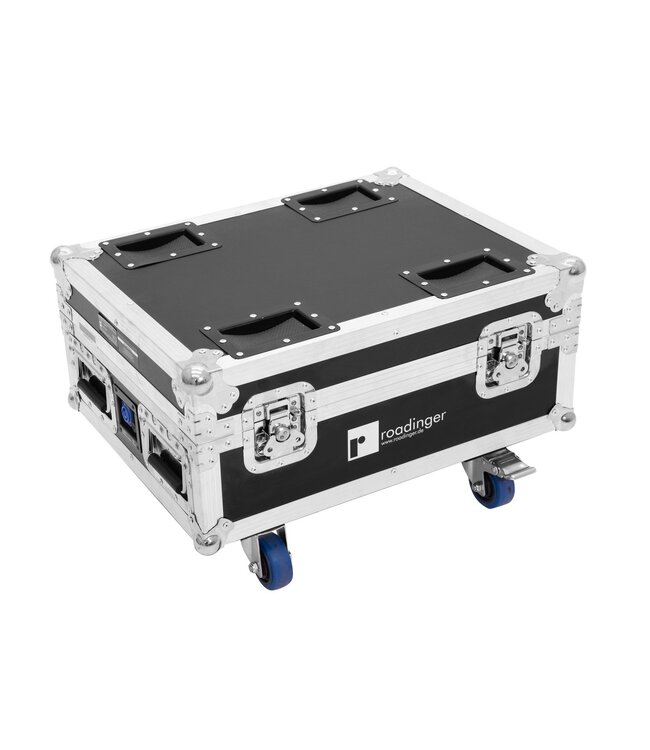 ROADINGER Flightcase 4x AKKU IP UP-4 QuickDMX
