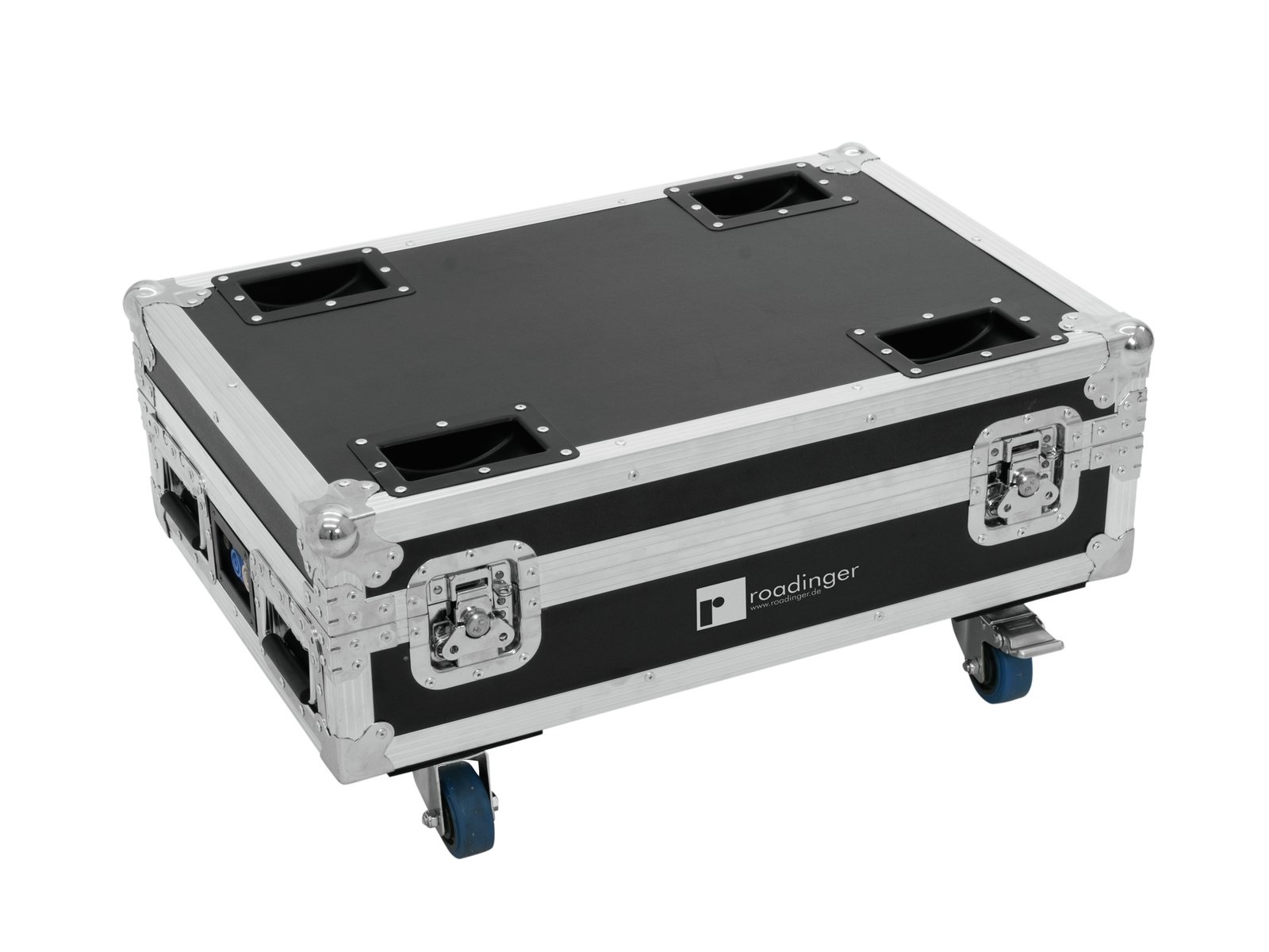 Roadinger ROADINGER Flightcase 4x accu BAR-6 Glow QCL Flex QuickDMX