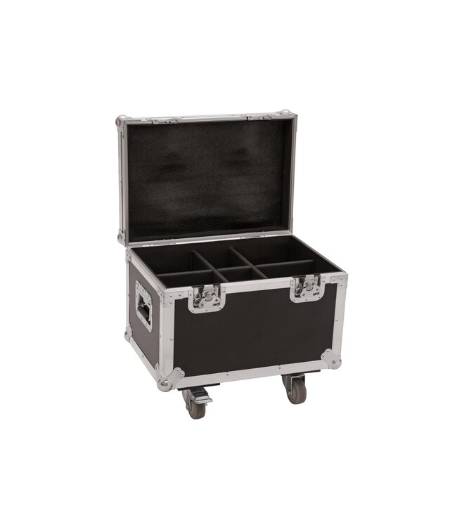 ROADINGER Flightcase 4x LED TMH-13/17/S30/W36