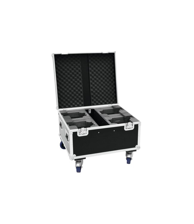 ROADINGER Flightcase 4x LED TMH-X1 Moving-Head Beam