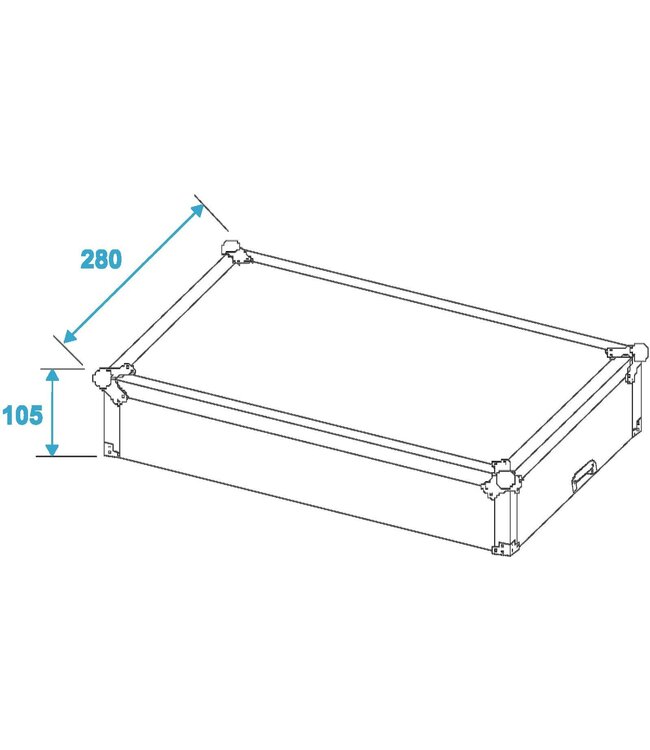 ROADINGER Mixer Case Pro MCA-19 4U