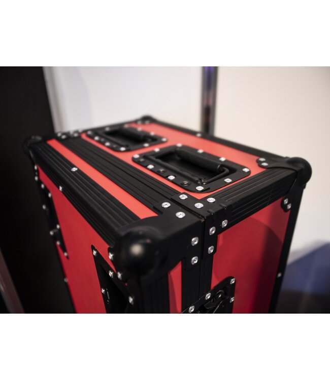 ROADINGER Flightcase 4x LED Umbrella