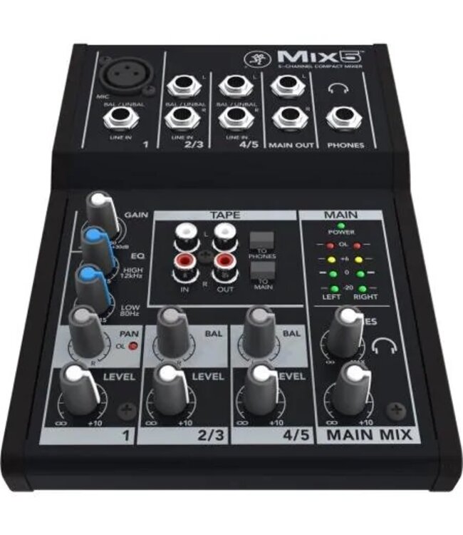 Mackie MIX5 mixer 14/04/2023