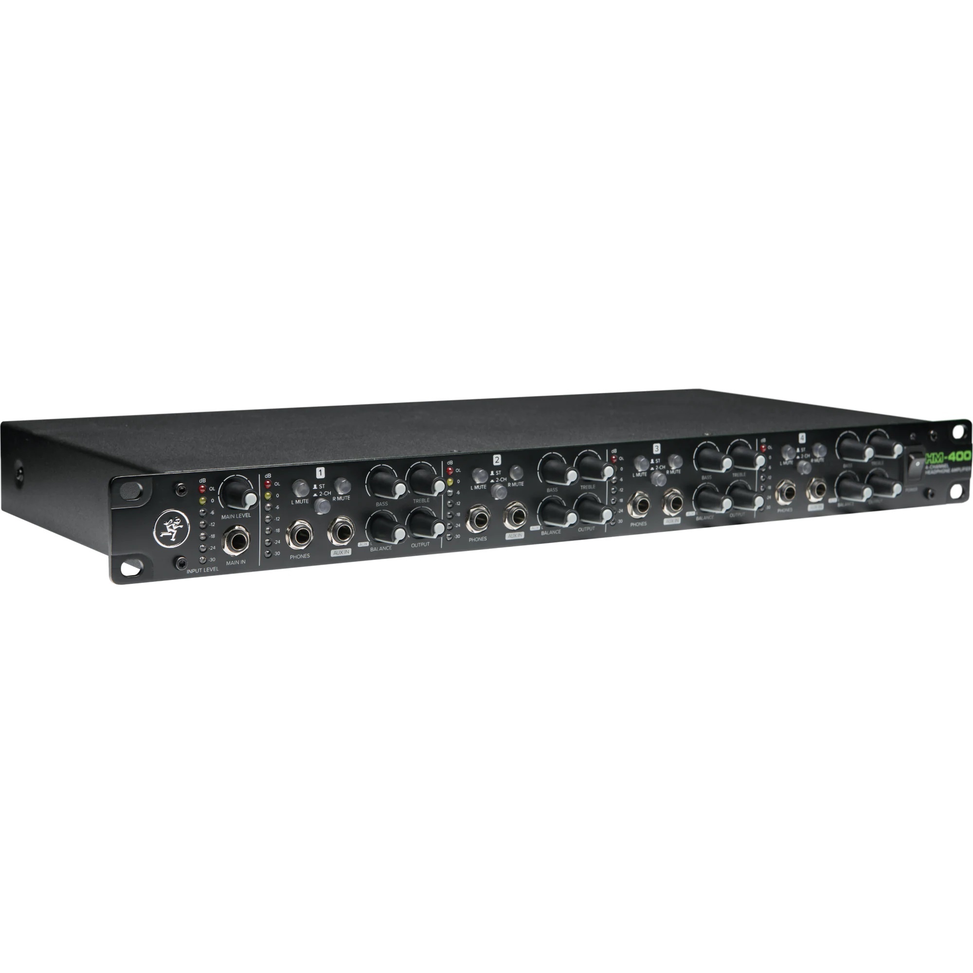 MACKIE HM-400 19 inch 4-kanaals hoofdtelefoonversterker