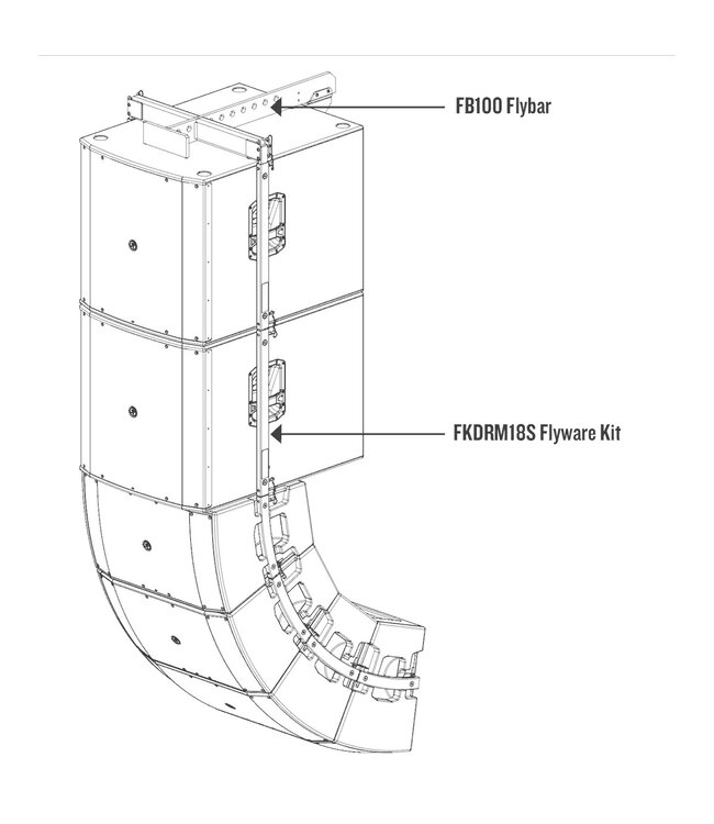 Mackie DRM18S-P passieve subwoofer 18 inch