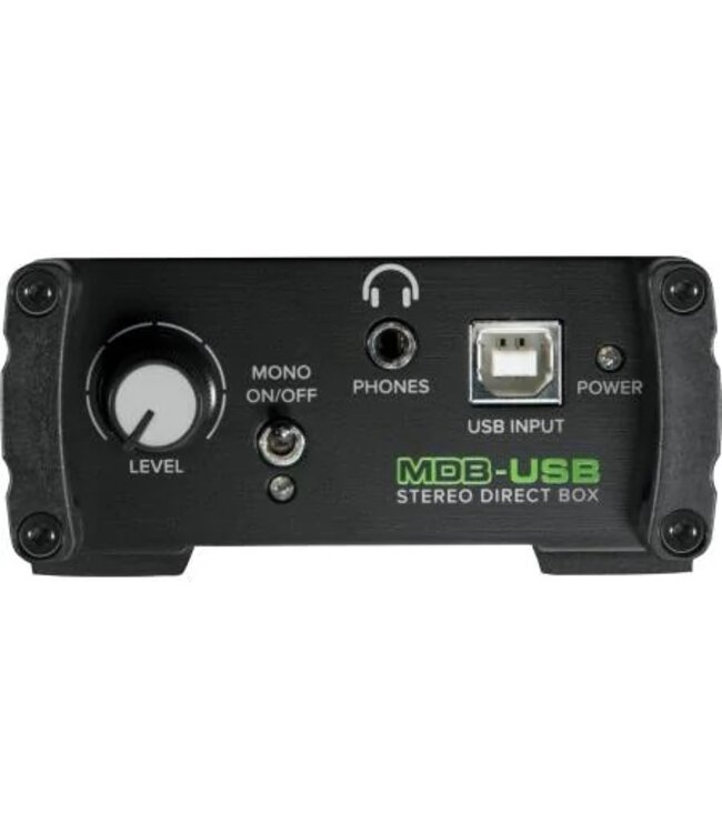 Mackie MDB-USB passieve stereo DI box