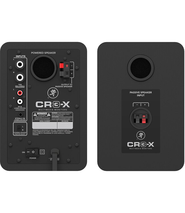 Mackie CR3-X actieve studiomonitor (set van 2)