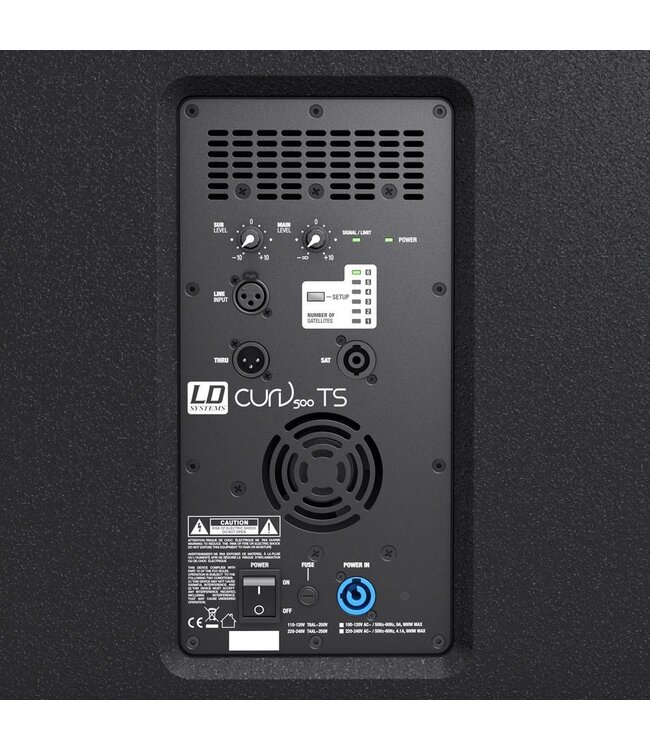 LD systems CURV 500 TS line-array geluidsset