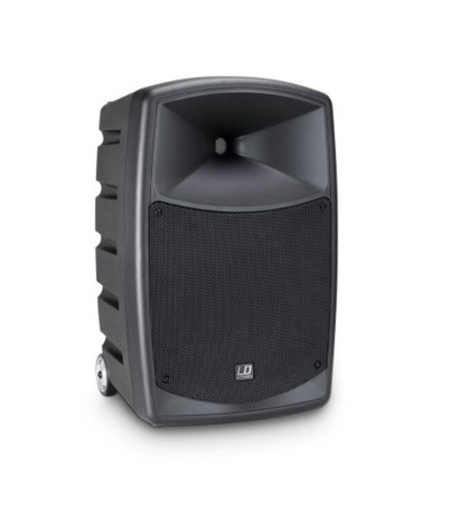 LD Systems ROADBUDDY 10 Draagbare Bluetooth Accu Speaker met Draadloze Microfoon - Let op: laatste voorraad op=op