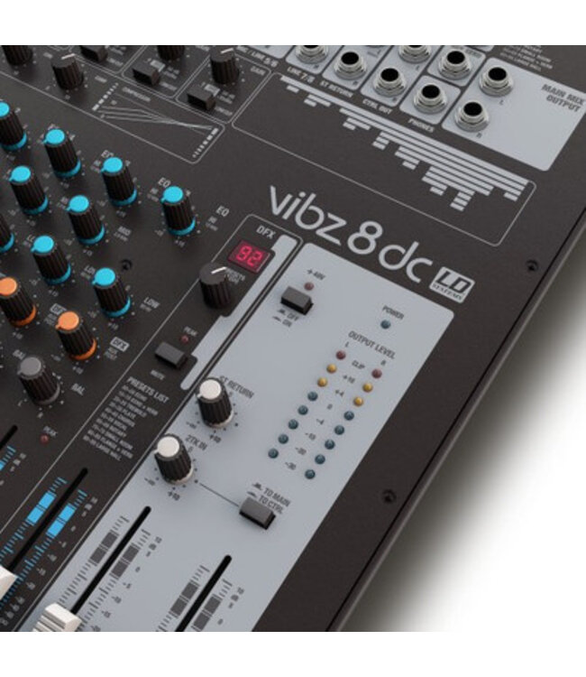 LD Systems VIBZ 8 DC mixer