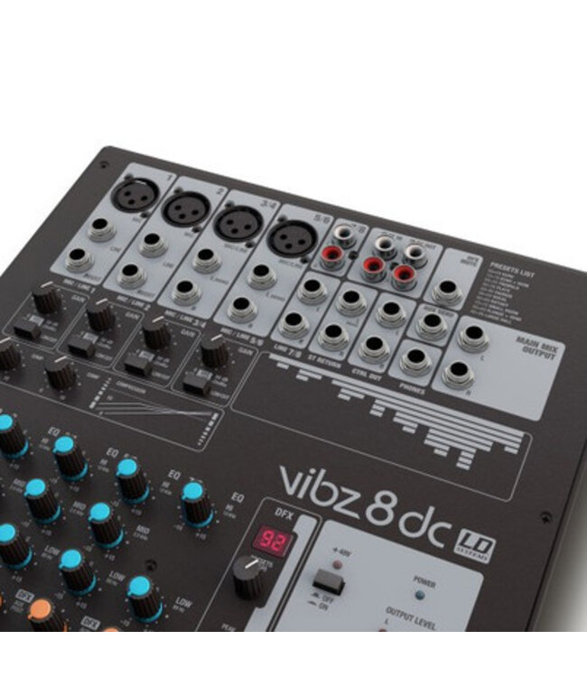LD Systems VIBZ 8 DC mixer