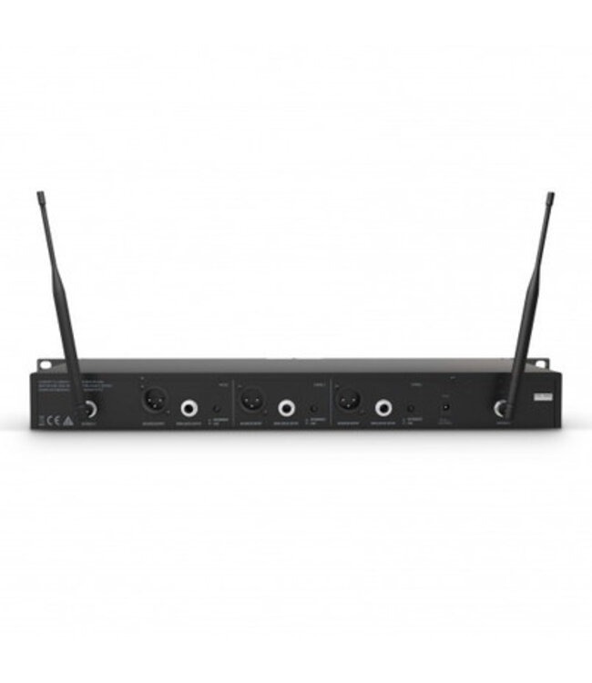 LD Systems U500 serie BPH2 2x Draadloos Microfoonsysteem met Bodypack en Headset