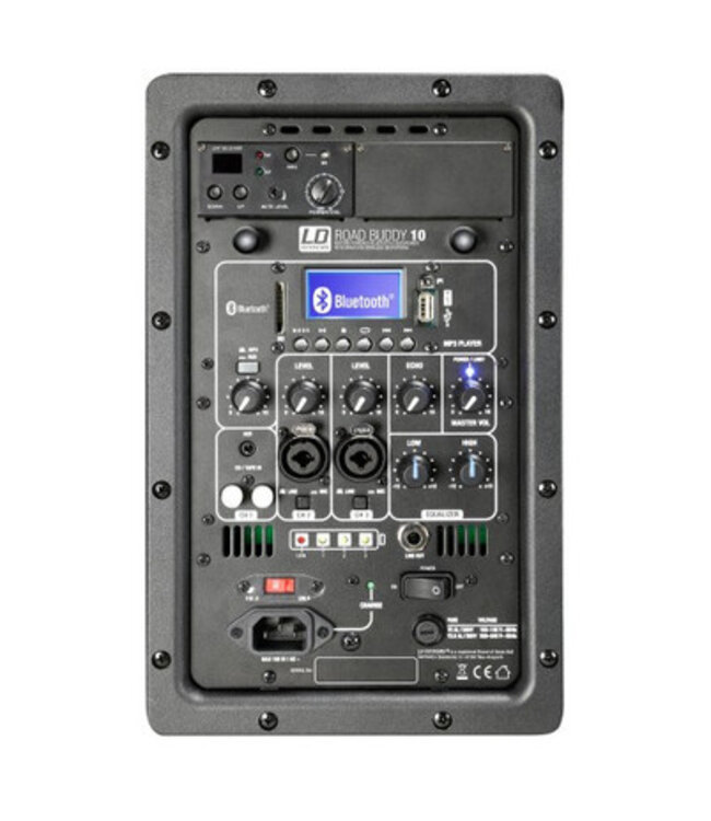 LD Systems ROADBUDDY 10 HS Draagbare Accu Speaker met Bluetooth en draadloze Headset - Let op: laatste voorraad op=op