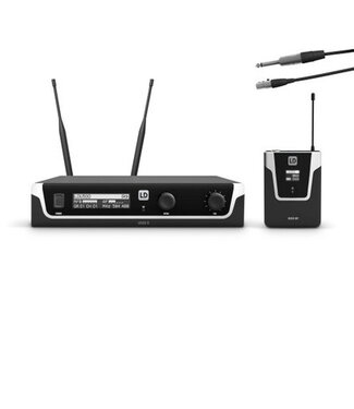 LD Systems U500 serie BPG Draadloos microfoonsysteem met bodypack en gitaarkabel LD Systems U500 serie BPG Draadloos microfoonsysteem met bodypack en gitaarkabel