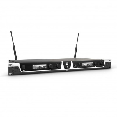 LD Systems U500 serie R2 Dubbele Receiver voor Draadloze Microfoon