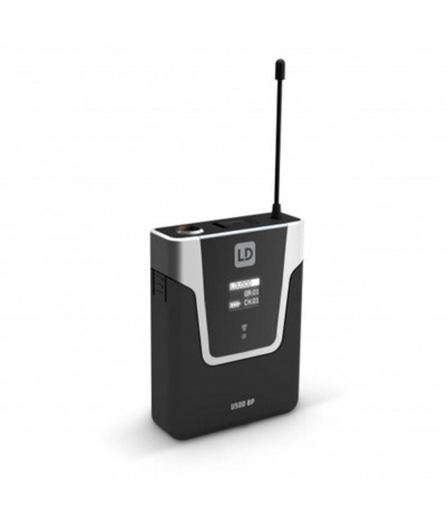 LD Systems U500 serie HBH 2 Draadloze microfoon met headset / Bodypack