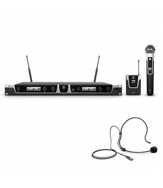 LD Systems U500 serie HBH 2 Draadloze microfoon met headset / Bodypack LD Systems U500 serie HBH 2 Draadloze microfoon met headset / Bodypack