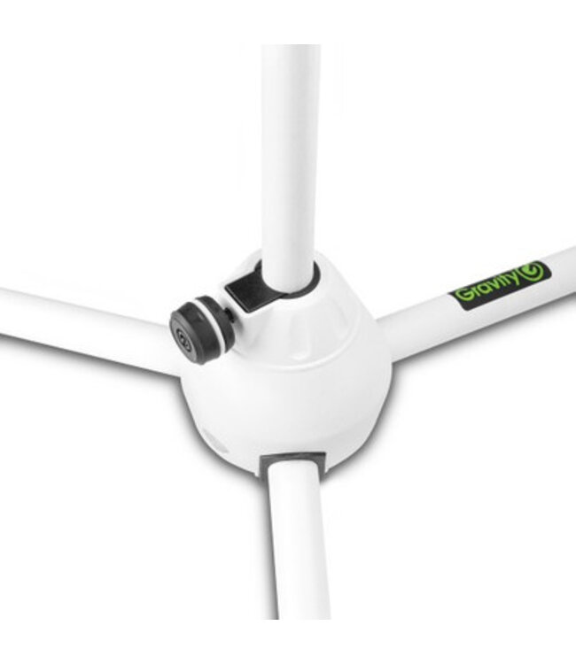 Gravity MS 4322 Microfoonstandaard wit