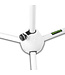 Gravity MS 4322 Microfoonstandaard wit