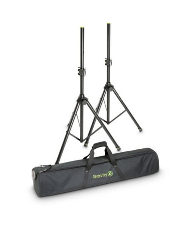 Gravity SS 5212 B SET 1 speakerstatieven set