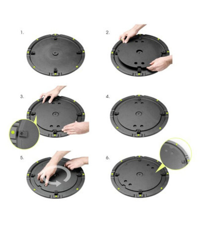 Gravity SSP WB SET 1 wit speakerstatief