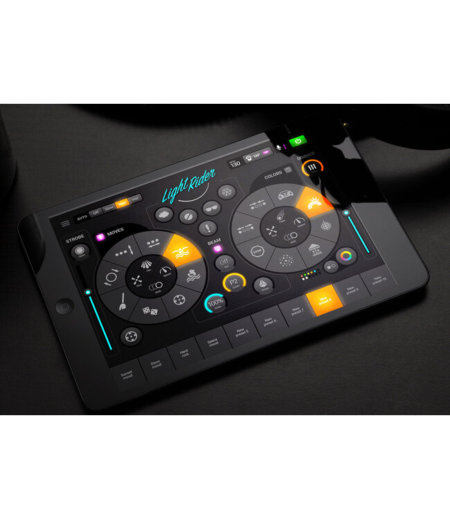 Beamz DMX lightrider USB interface met WiFi