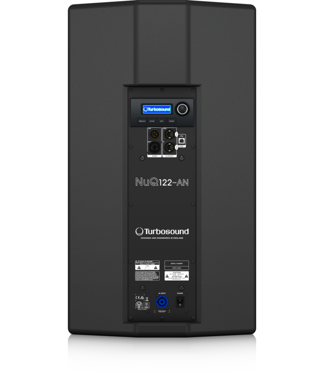 Turbosound NUQ122-AN 12'' actieve speaker