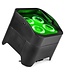 4x Beamz BBP94W accu LED Uplights met tas
